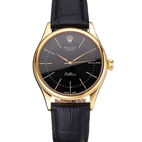 rolex cellini quadrante nero|Rolex cellini watch price.